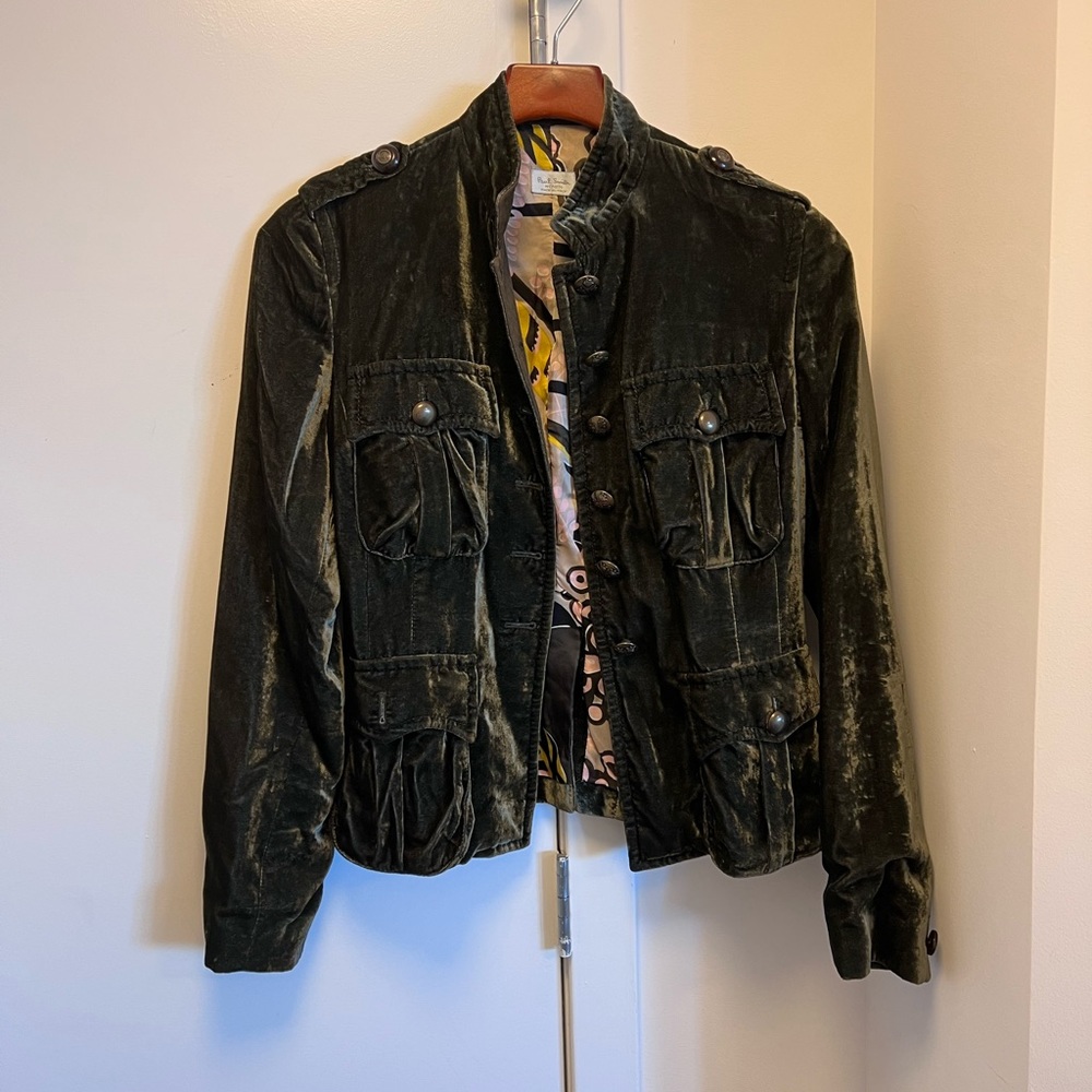 Paul Smith Green Velvet Jacket